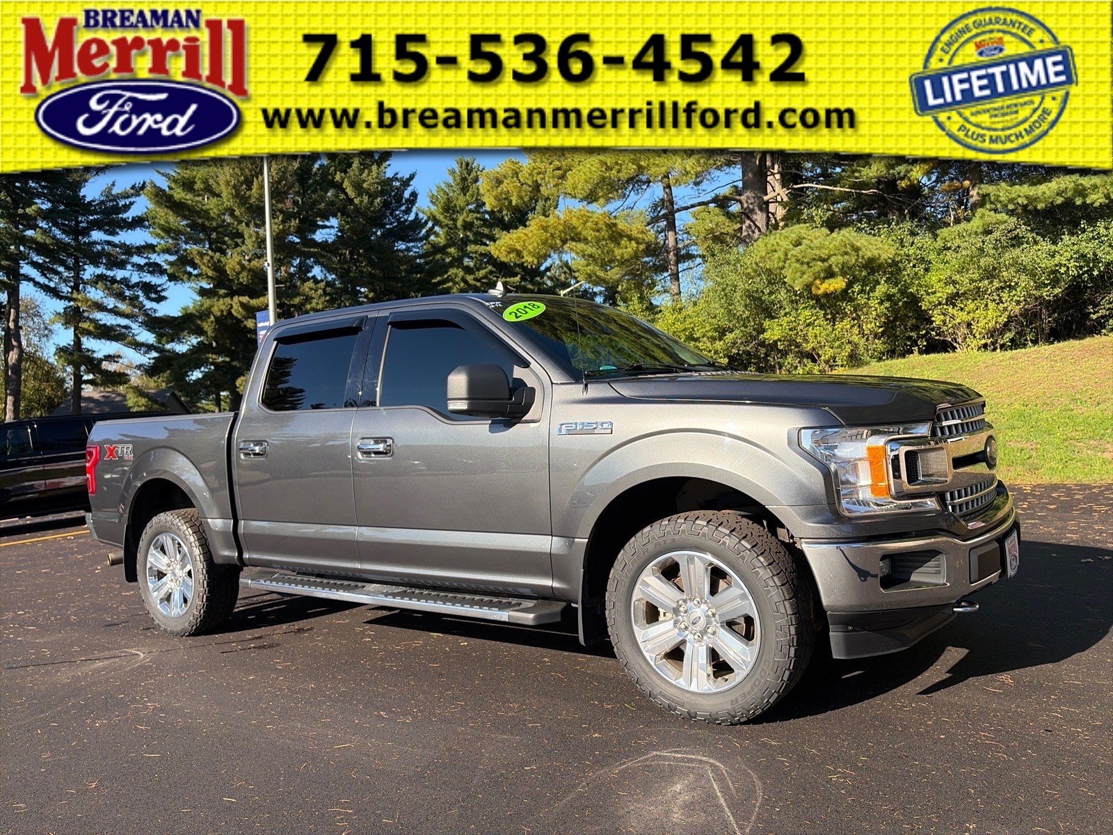 Used 2018 Ford F150 XLT w/ Equipment Group 302A Luxury AWD/4WD image 1