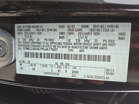 Used 2023 Ford Escape Active image 27