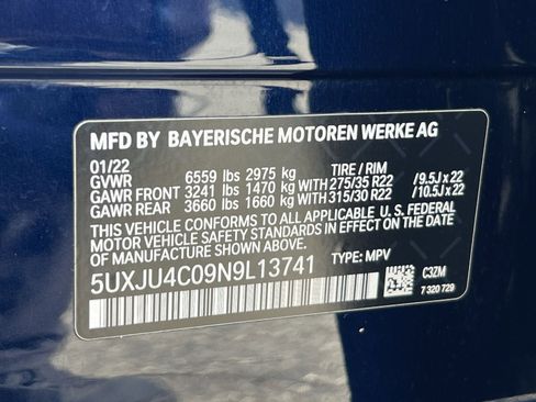 Used 2022 BMW X5 M50i w/ Executive Package image 30