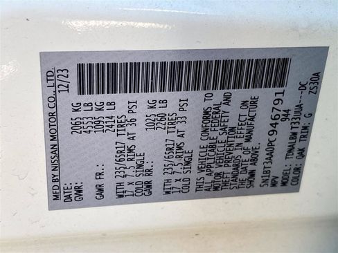 Used 2023 Nissan Rogue S FWD image 12