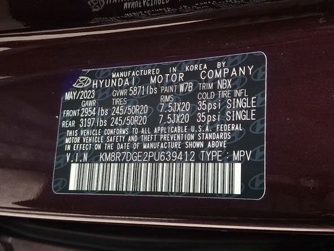 Used 2023 Hyundai Palisade Calligraphy image 28