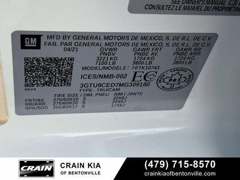 Used 2021 GMC Sierra 1500 Elevation image 35