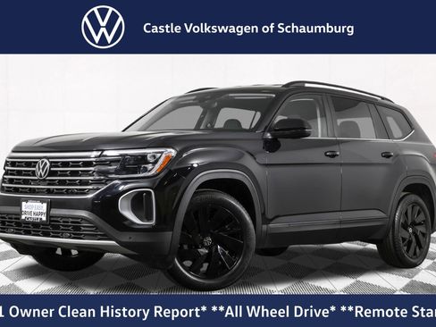 Used 2025 Volkswagen Atlas SE w/ Black Wheel Package image 1