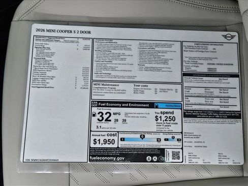 New 2026 MINI Cooper S image 17