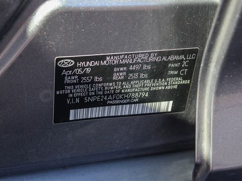 Used 2019 Hyundai Sonata SE w/ Cargo Package image 36