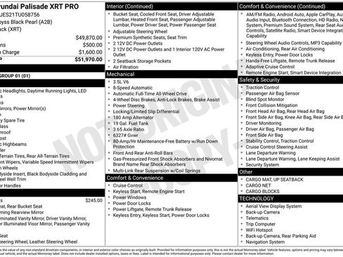 New 2026 Hyundai Palisade XRT Pro image 3