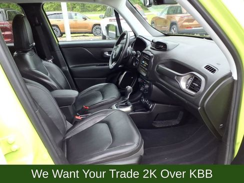 Used 2018 Jeep Renegade Limited w/ UConnect 8.4 Nav Group AWD/4WD image 27