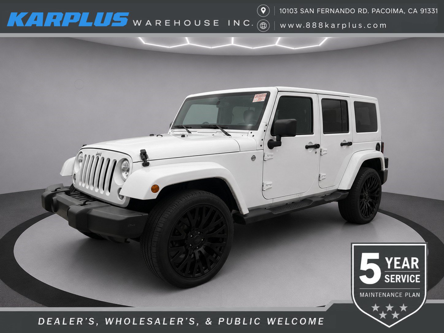 Used 2014 Jeep Wrangler Unlimited Sahara w/ Dual Top Group AWD/4WD image 1