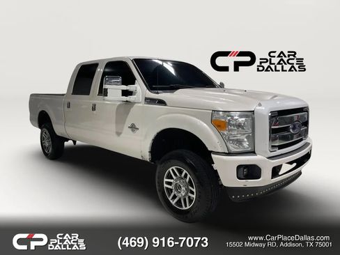 Used 2016 Ford F350 Platinum w/ Platinum Package AWD/4WD image 4