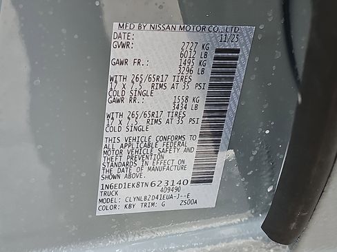 New 2026 Nissan Frontier SV w/ Tow Package AWD/4WD image 19