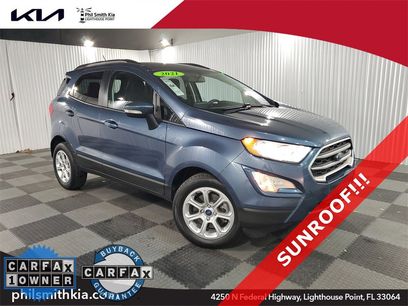 Used 2021 Ford EcoSport SE