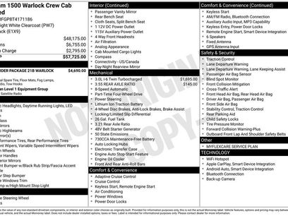 New 2026 RAM 1500 Warlock