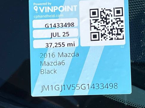 Used 2016 MAZDA MAZDA6 Touring FWD image 11