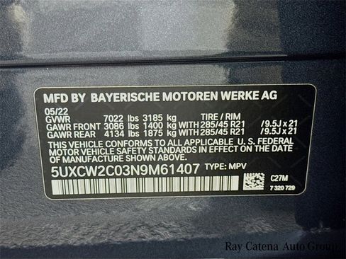 Certified 2022 BMW X7 xDrive40i w/ Premium Package image 35