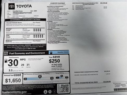 New 2026 Toyota Corolla Cross XLE image 24