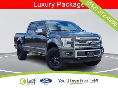 Used 2015 Ford F150 Platinum w/ Equipment Group 701A Luxury