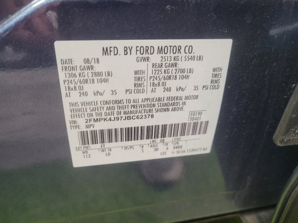 Used 2018 Ford Edge SEL w/ Equipment Group 201A AWD/4WD image 33