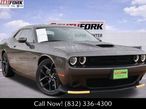 Used 2023 Dodge Challenger R/T w/ Blacktop Package RWD image 1