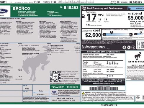 Used 2023 Ford Bronco Badlands image 9