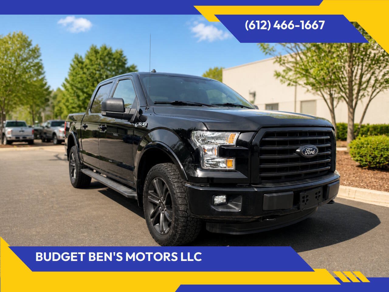 Used 2016 Ford F150 XLT w/ Equipment Group 302A Luxury AWD/4WD image 1