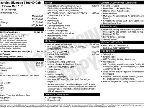 Used 2022 Chevrolet Silverado 3500 LT w/ Convenience Package AWD/4WD image 2