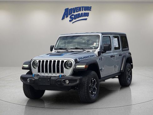 Used 2023 Jeep Wrangler Unlimited Rubicon 4xe w/ Cold Weather Group AWD/4WD image 2