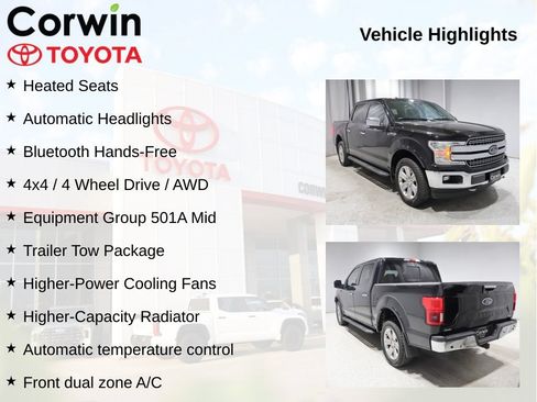 Used 2018 Ford F150 Lariat AWD/4WD image 11