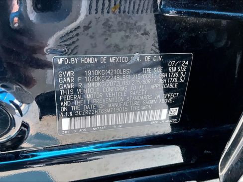 Used 2025 Honda HR-V EX-L image 33