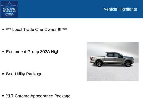 Certified 2023 Ford F150 XLT w/ Equipment Group 302A High AWD/4WD image 2