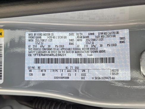 Used 2024 Ford Ranger XLT w/ Technology Package image 24