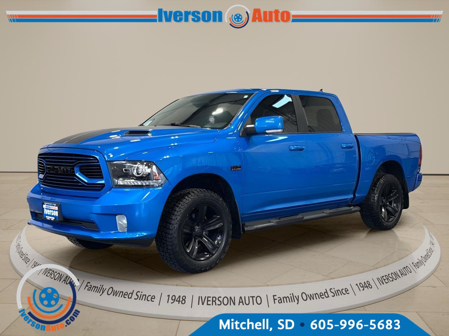 Used 2018 RAM 1500 Sport w/ Hydro Blue Sport Package AWD/4WD image 5