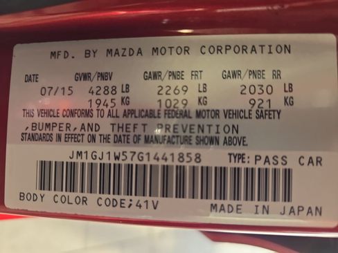 Used 2016 MAZDA MAZDA6 Grand Touring w/ GT Technology Package image 37