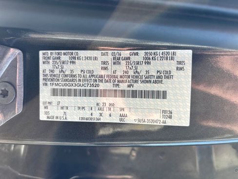 Used 2016 Ford Escape SE image 30