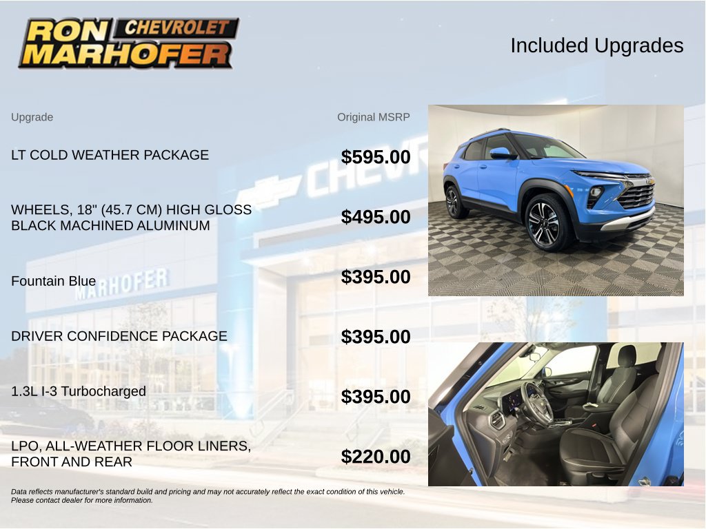 Used 2024 Chevrolet TrailBlazer LT w/ LT Cold Weather Package FWD image 6