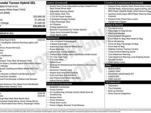 New 2026 Hyundai Tucson SEL AWD/4WD image 5