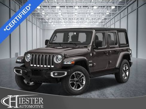 Used 2019 Jeep Wrangler Unlimited Sahara AWD/4WD image 1