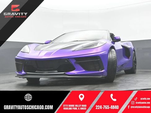 Used 2021 Chevrolet Corvette Stingray Preferred Conv w/ Z51 Performance Package RWD image 1