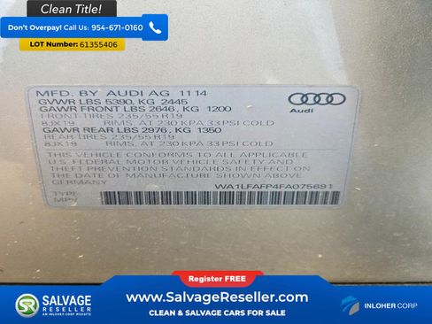 Used 2015 Audi Q5 2.0T Premium Plus w/ Technology Package AWD/4WD image 16