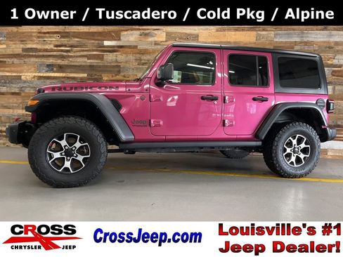 Used 2022 Jeep Wrangler Unlimited Rubicon w/ Steel Bumper Group image 1
