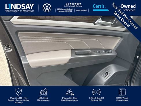Used 2022 Volkswagen Atlas SE w/ Panoramic Sunroof Package image 10