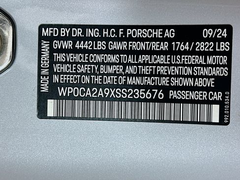 Used 2025 Porsche 911 Carrera w/ Premium Package RWD image 41