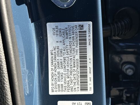 New 2026 Honda Civic LX image 2