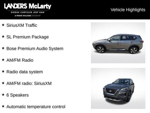 Used 2022 Nissan Rogue SL w/ SL Premium Package AWD/4WD image 5