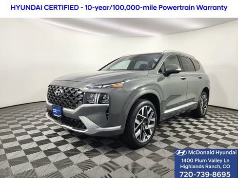 Certified 2023 Hyundai Santa Fe Calligraphy w/ Cargo Package AWD/4WD image 1