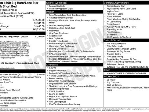 Used 2019 RAM 1500 Big Horn image 5