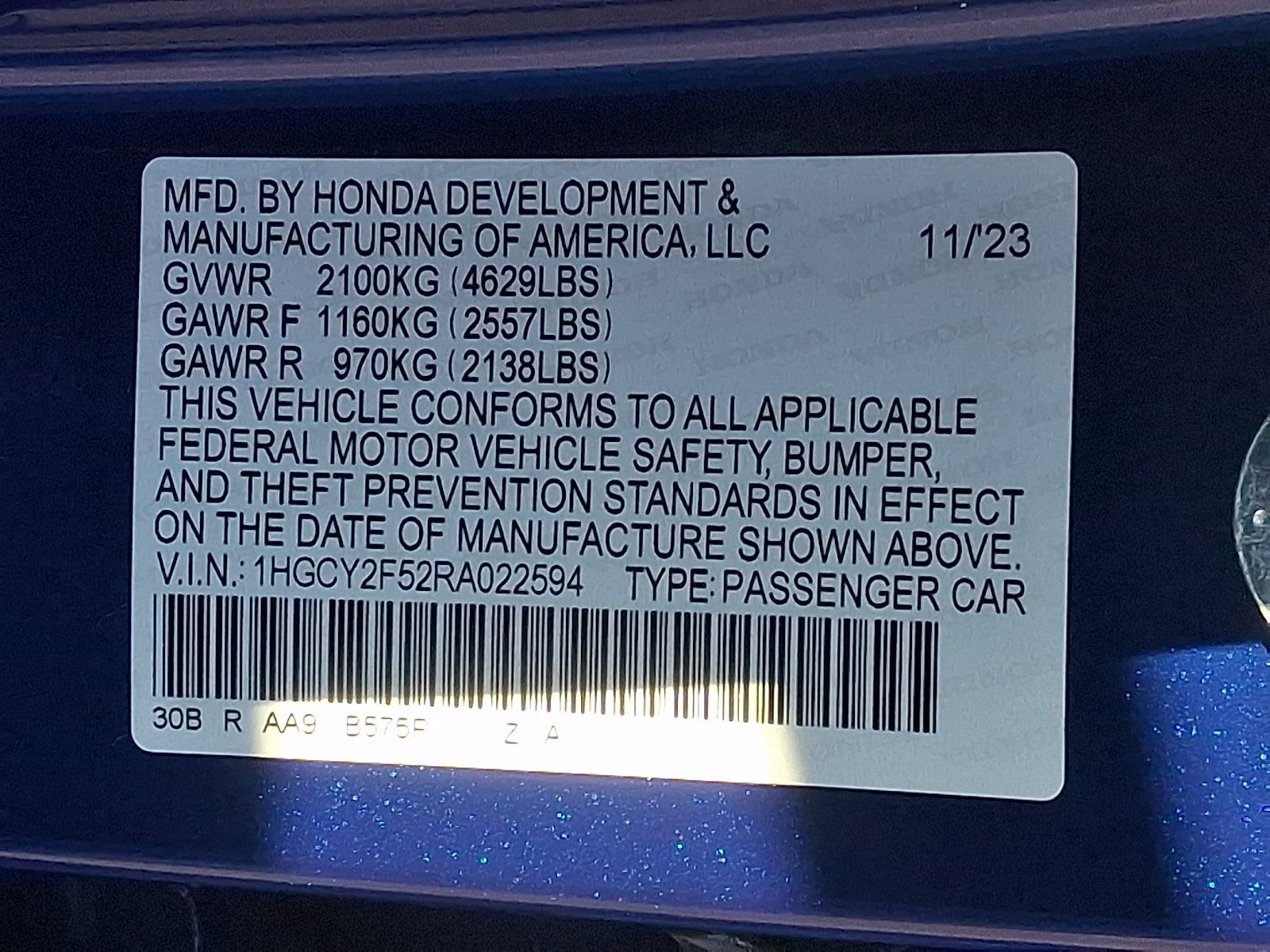 Used 2024 Honda Accord Sport image 27