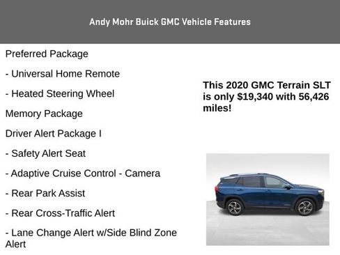 Used 2020 GMC Terrain SLT w/ Preferred Package FWD image 12