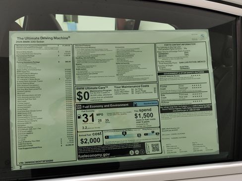 New 2026 BMW 330i Sedan w/ Convenience Package image 29