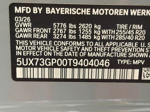 Used 2026 BMW X3 M50 AWD/4WD image 45