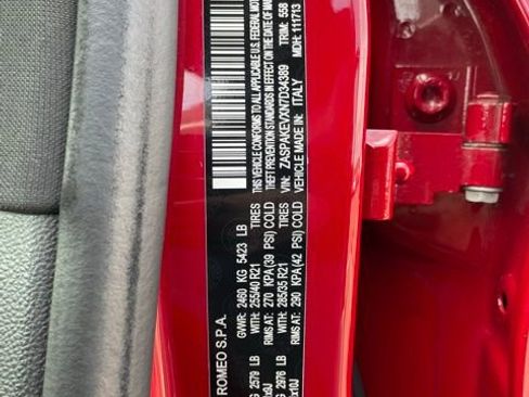 Used 2022 Alfa Romeo Stelvio Quadrifoglio w/ Active Assist Plus Package image 40